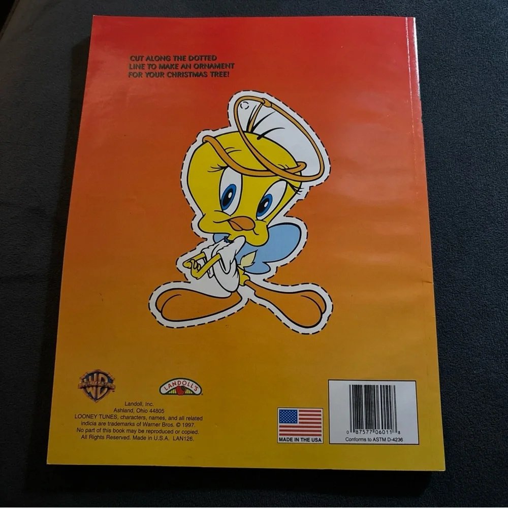 Looney Tunes‎ Sesame Street Vintage Coloring Books Unused 1986 & 1997 Gifts